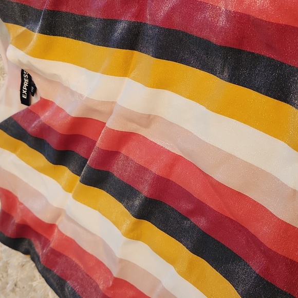 Express Tank Top Striped Adjustable Straps - Picture 2 of 8